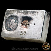 5.3oz The Washington Mint Odd Weight Vintage Silver Bar