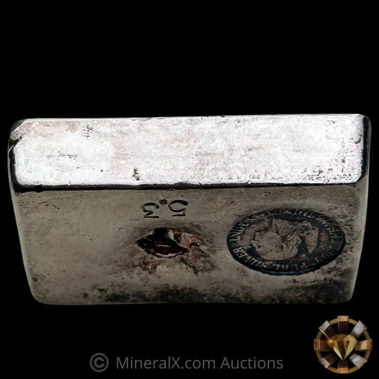 5.3oz The Washington Mint Odd Weight Vintage Silver Bar