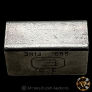 3oz Engelhard E Logo Industrial Extruded Vintage Silver Bar With Low Serial