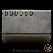 3oz Engelhard E Logo Industrial Extruded Vintage Silver Bar With Low Serial