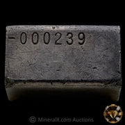 3oz Engelhard E Logo Industrial Extruded Vintage Silver Bar With Low Serial