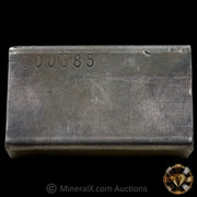 7oz Engelhard E Logo Industrial Extruded Vintage Silver Bar