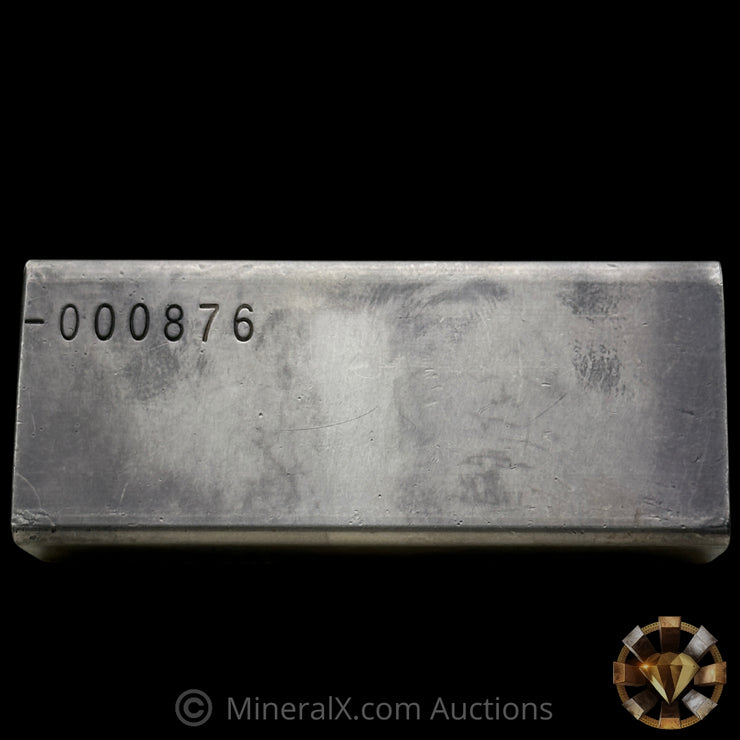 10oz Engelhard Full Hallmark Industrial Extruded Vintage Silver Bar