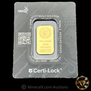 10g Scottsdale Gold Bar In Assay