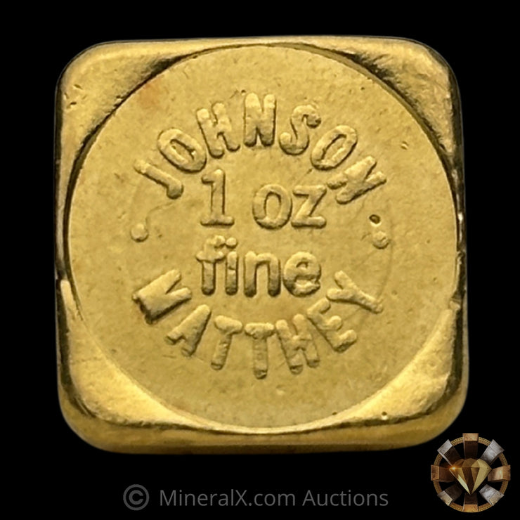 1oz Westpac Johnson Matthey JM Vintage Gold Bar