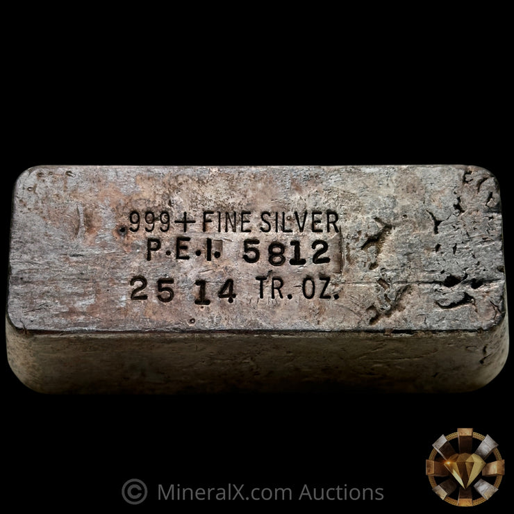 25.14oz PEI Vintage Silver Bar