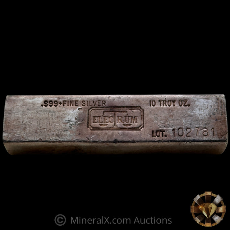 10oz Electrum Vintage Silver Bar