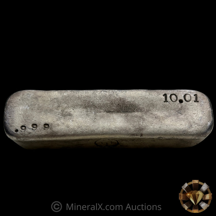 10.01oz State Of Maine Mining Company Vintage Silver Bar