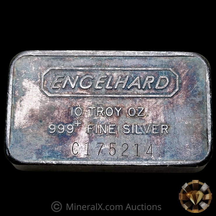 10oz Engelhard Vintage Silver Bar