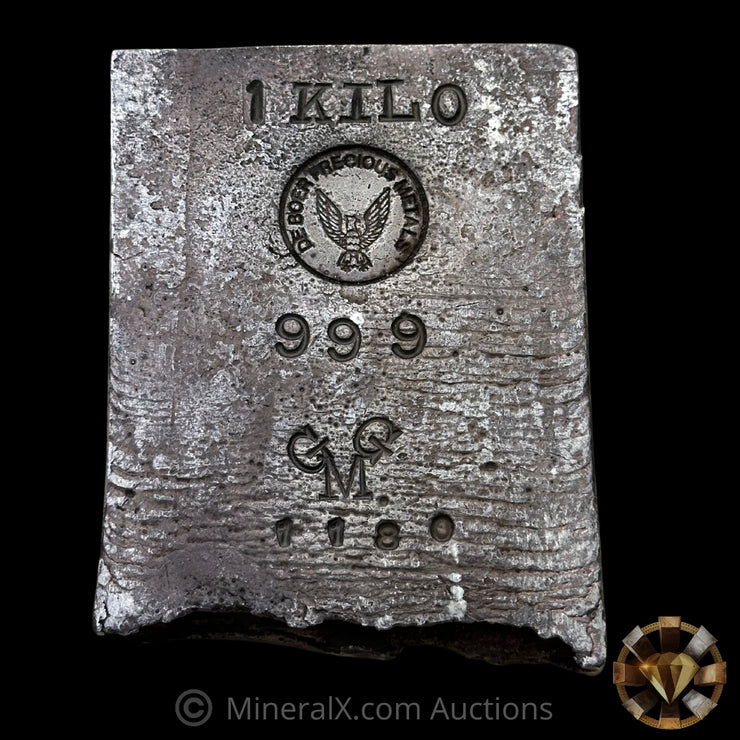 Kilo Deboer Precious Metals Vintage Silver Bar