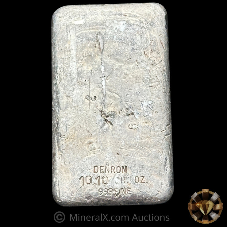 10.10oz Denron Vintage Silver Bar