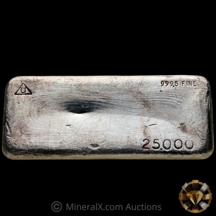 25oz Delta Smelting & Refining Vintage Silver Bar