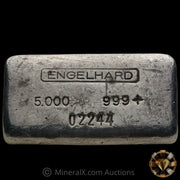 5oz Engelhard 2nd Series Top Hallmark Vintage Silver Bar