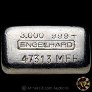 3oz Engelhard MFR Vintage Silver Bar