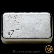 3oz W H Foster Vintage Silver Bar With Triangle & Star Reverse Counterstamps