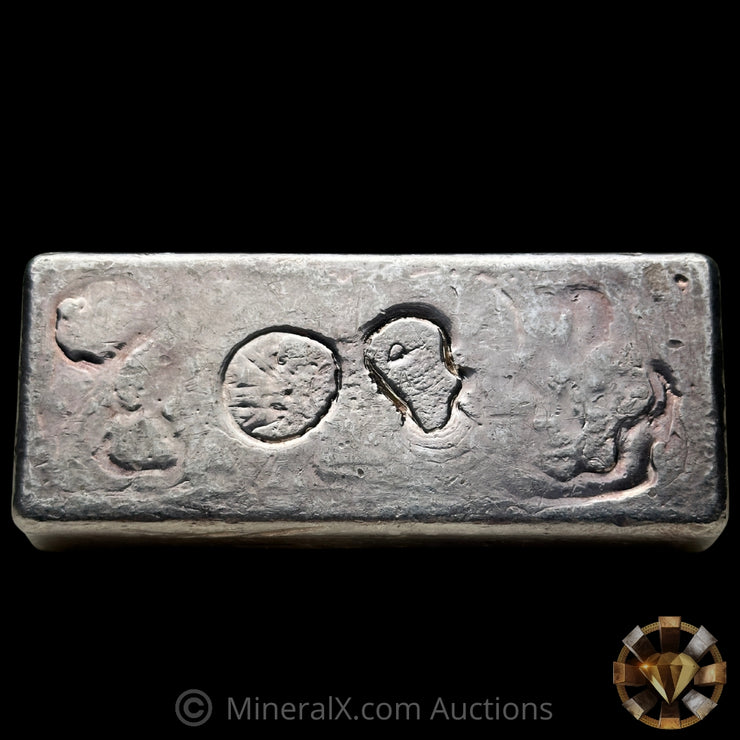 1000g (Kilo) 1981 Harrington Metallurgy Ltd Australia Vintage Silver Bar with DCL Counterstamp
