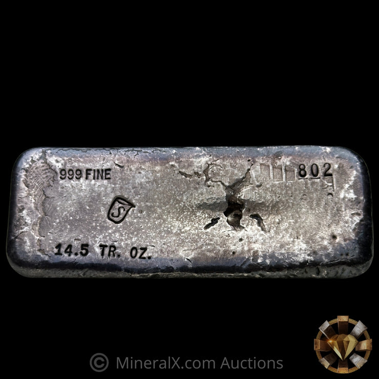 14.5oz Simmons Vintage Silver Bar
