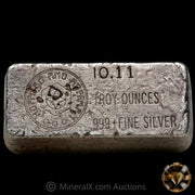 10.11oz Hoffman And Hoffman Vintage Silver Bar