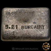 5.21oz Hercaimy Vintage Silver Bar