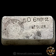 5.06oz Hoffman And Hoffman Vintage Silver Bar