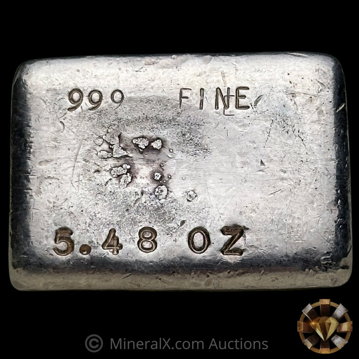 5.48oz Alexander Westerfall Vintage Silver Bar