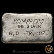 5oz Scrappers Vintage Silver Bar