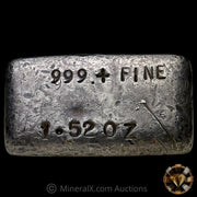 1.52oz Alexander Westerfall Vintage Silver Bar