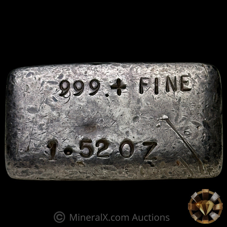 1.52oz Alexander Westerfall Vintage Silver Bar