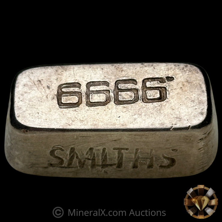 2.7oz Smiths Vintage Silver Bar