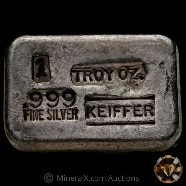 1oz Keiffer Vintage Silver Bar
