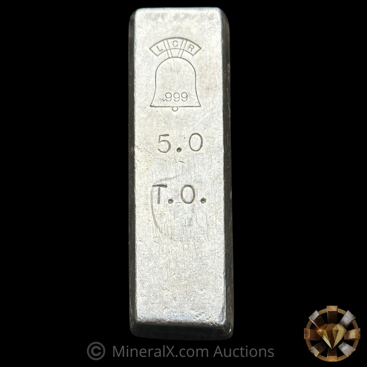 5oz LCR Vintage Silver Bar