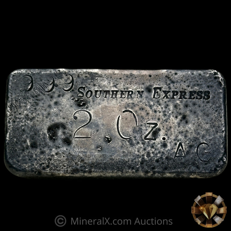 2oz Southern Express Unique Mixed Metal Possible Dore Bar (See Desc)