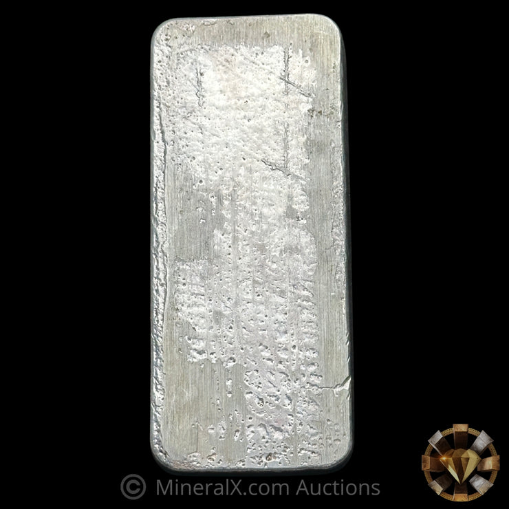 Kilo Engelhard London Vintage Silver Bar With Mocatta & Goldsmid Counterstamp