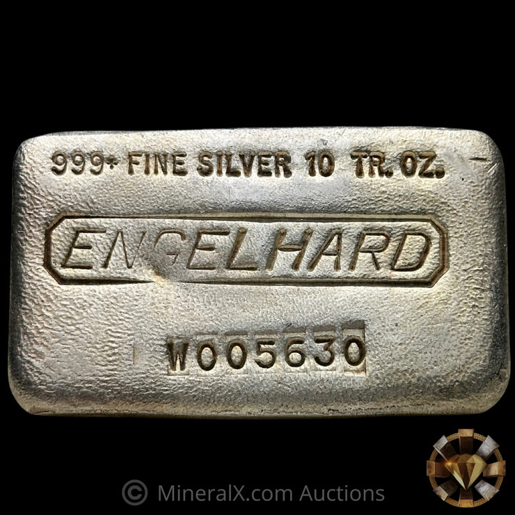 10oz Engelhard W Series Vintage Silver Bar