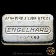 5oz Engelhard P Loaf Vintage Silver Bar