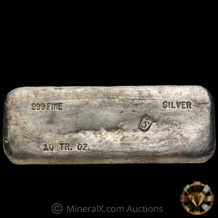 10oz Simmons Vintage Silver Bar