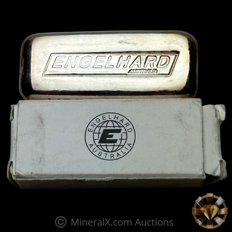 5oz Engelhard Australia Silver Bar With Box