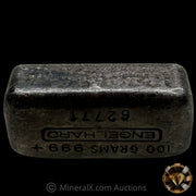 100g (100 Grams) Engelhard Vintage Silver Bar