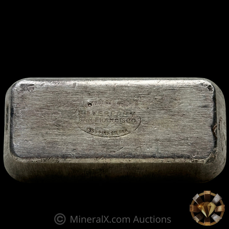 10oz Silverfarm San Francisco Vintage Silver Bar