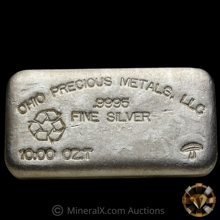 10oz Ohio Precious Metals Silver Bar