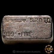 5.2oz WSR Western States Refining Vintage Silver Bar