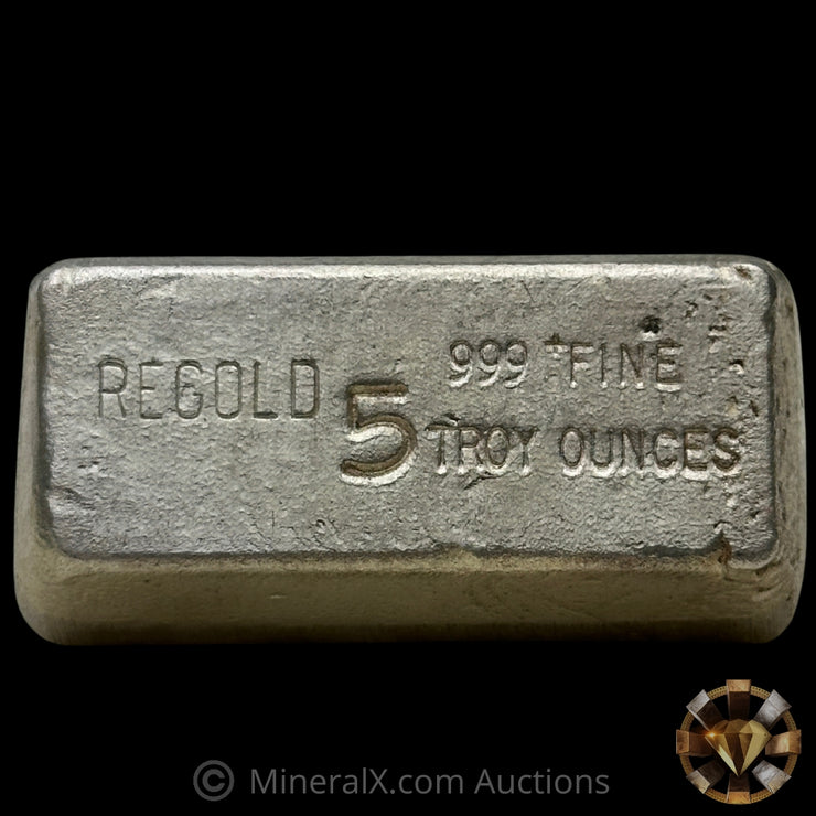 5oz Regold Vintage Silver Bar
