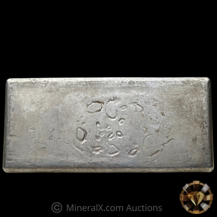 20oz Engelhard Bull Logo Vintage Silver Bar