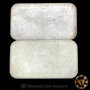 x2 1oz Engelhard Industries Vintage Silver Bar Lot (With Bull Logo Privy & Without Varieties)