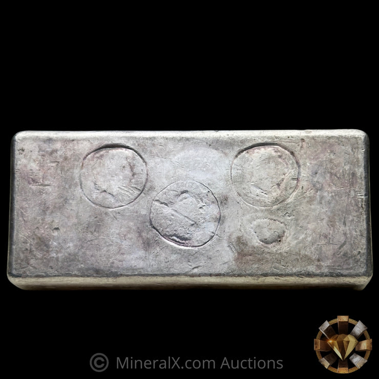 Kilo 1982 Harrington Metallurgy Australia Vintage Silver Bar