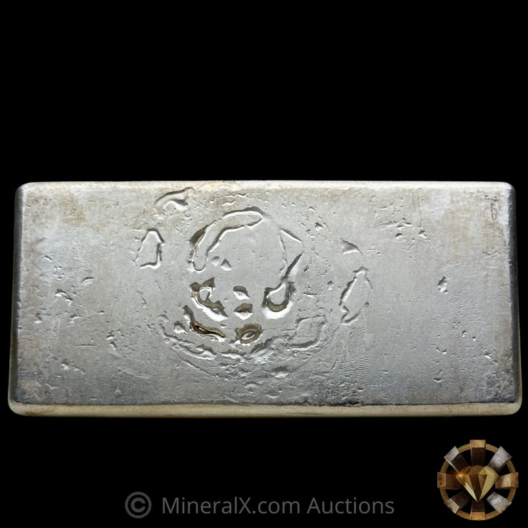 20oz Engelhard 4th Series Bull Logo Vintage Silver Bar