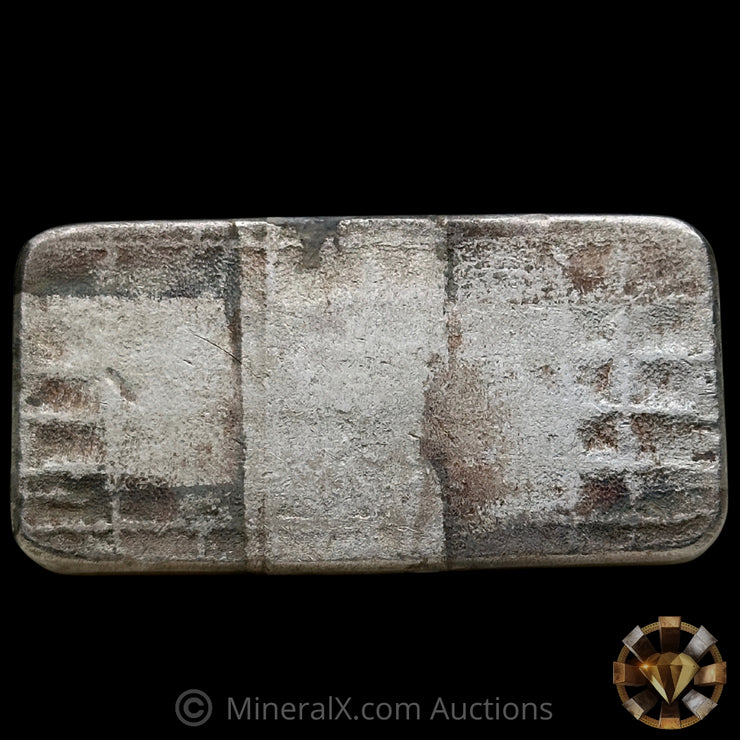 10oz Silvertowne Gridback Vintage Silver Bar