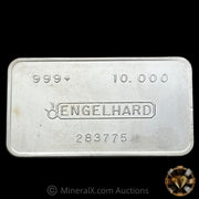 10oz Engelhard No Dot Bull Logo Vintage Silver Bar