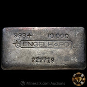 10oz Engelhard Bull Logo Vintage Silver Bar