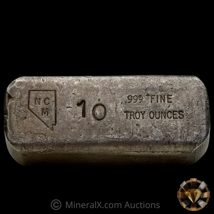 10oz NCM Nevada Coin Mart Vintage Silver Bar